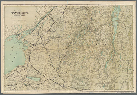 New York Central & Hudson River Railroad, Adirondack Division
