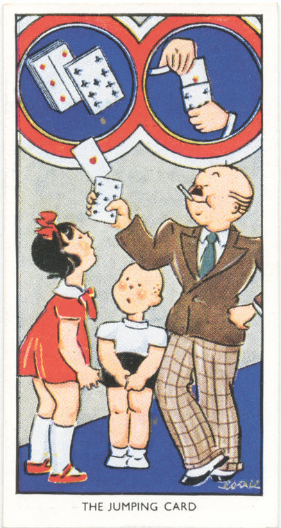 The jumping card.