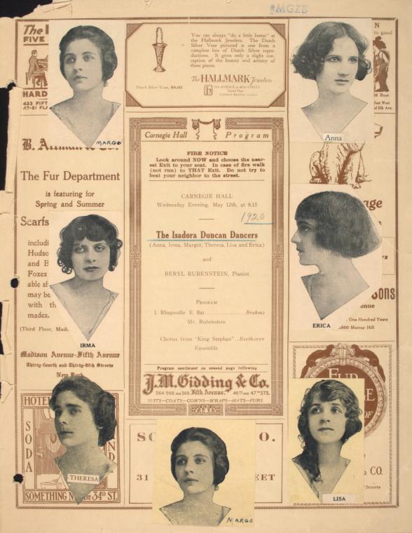 Carnegie Hall, March 12, 1920