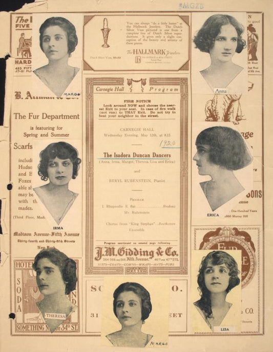 Carnegie Hall, March 12, 1920