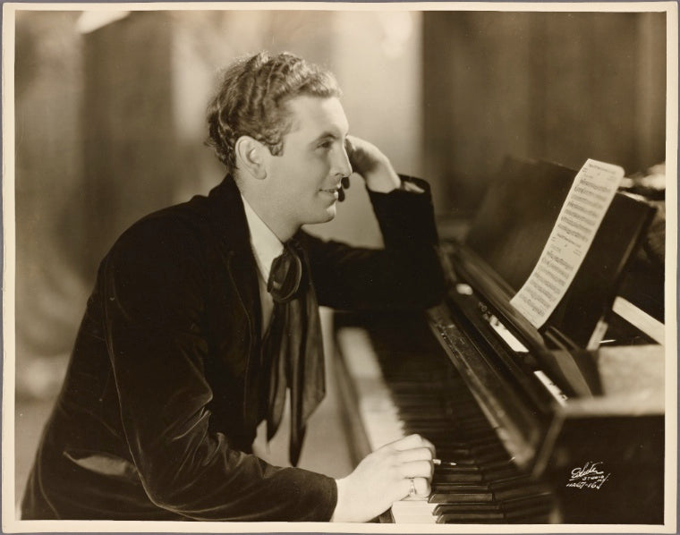 Allan Jones in the stage production Bitter Sweet, 44th St. Theatre, 1934