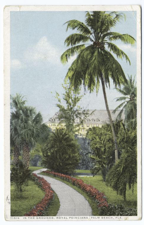 In the Grounds, Royal Poinciana, Palm Beach, Fla.