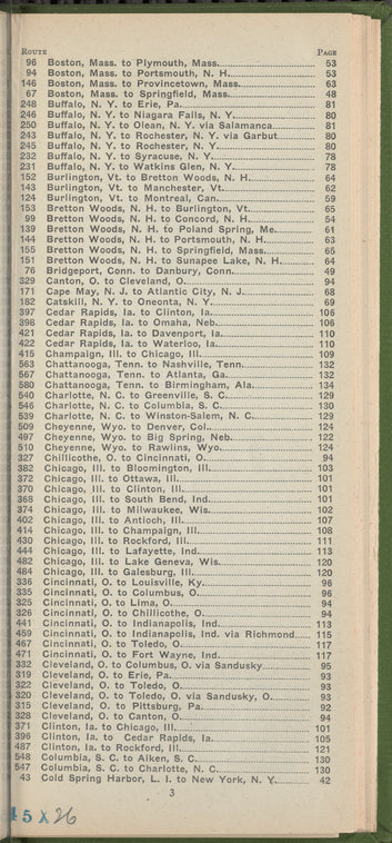 Splitdorf route book: maps and routes in all states