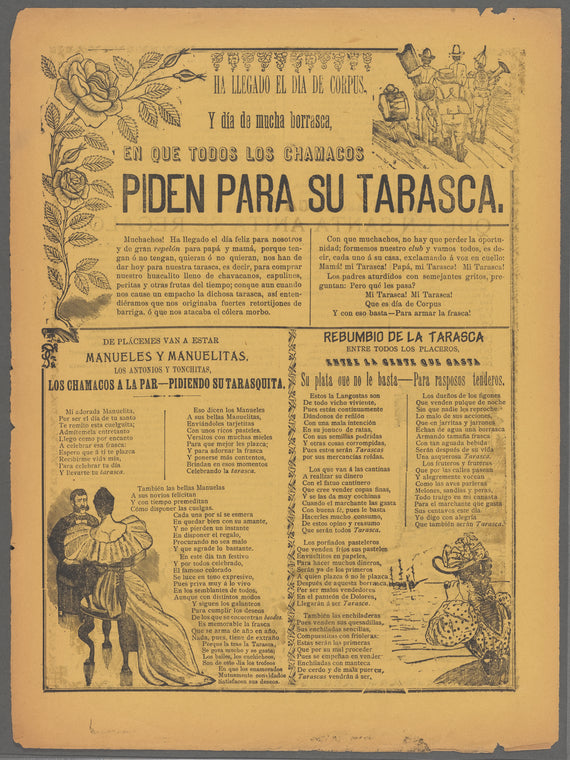 Ha Llegado el Dia de Corpus de Mucho Borrasca en que Todos los Chamacos Piden para su Tarasca