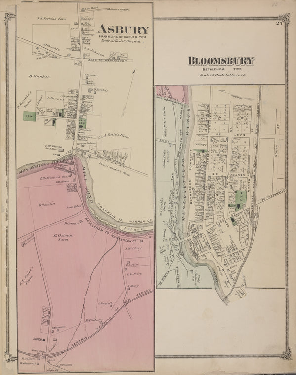 Asbury [Village]; Bloomsbury [Village]