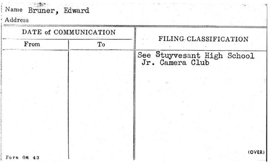 Bruner, Edward