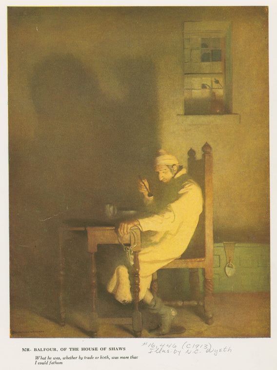 Mr. Balfour, of the House of Shaws.