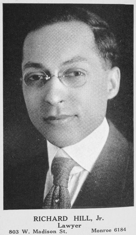 Richard Hill, Jr., Lawyer; 803 W. Madison St., Monroe 6184.