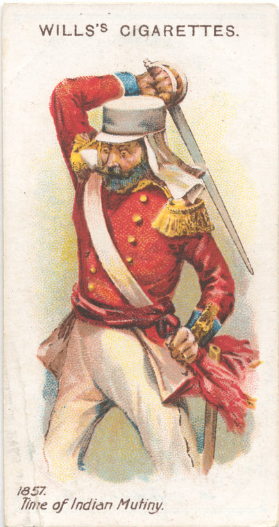 An Officer of Infantry. 1857. Time of Indian Mutiny.