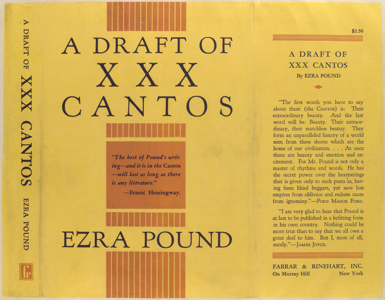 A draft of XXX cantos.