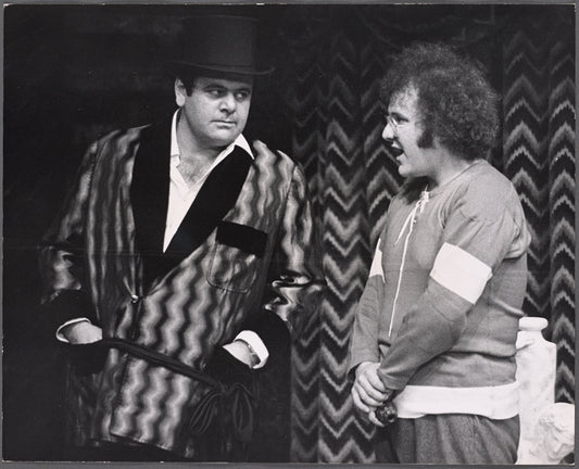 Paul Sorvino and Joshua Mostel in the stage production An American Millionaire: 3-14
