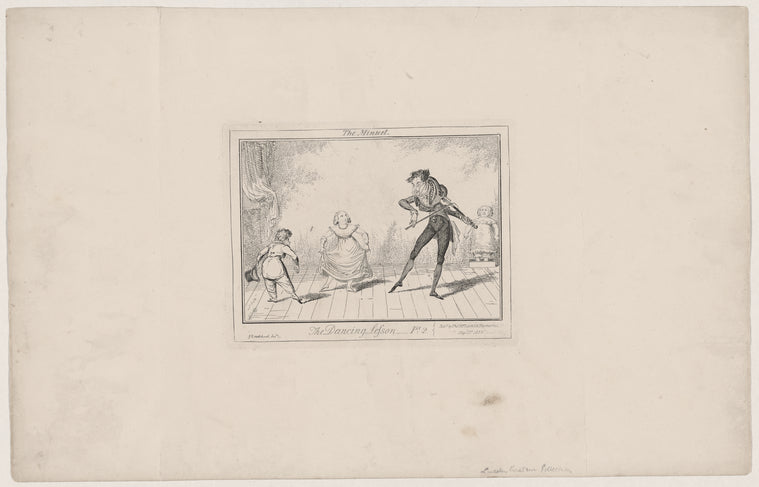 The dancing lesson, pt. 2, the minuet