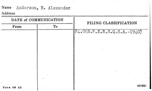 Anderson, R. Alexander