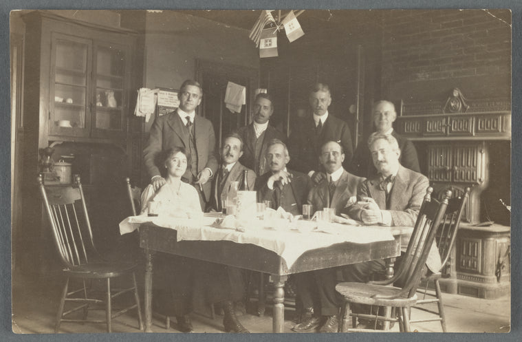 Piccirilli family around table
