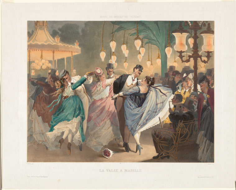 La valse à Mabille.