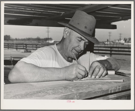 Cattleman. Imperial County, California