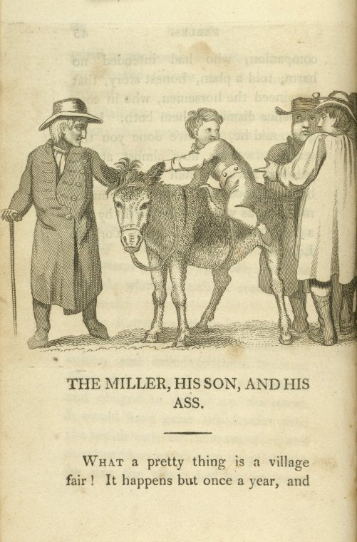 The miller, his son, and his ass