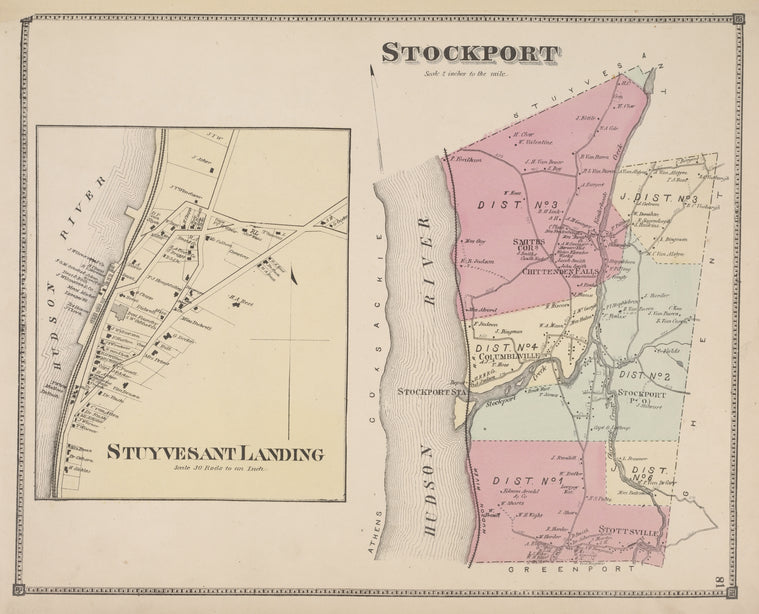 Stuyvesant Landing [Village]; Stockport [Township]