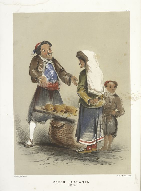 Greek Peasants, Corfu