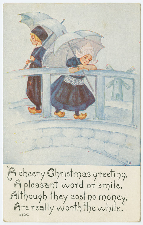 A cheery Christmas greeting,...