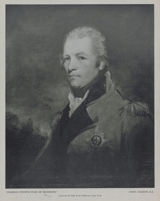 Charles Lennox, 4th Duke of Richmond and Lennox.