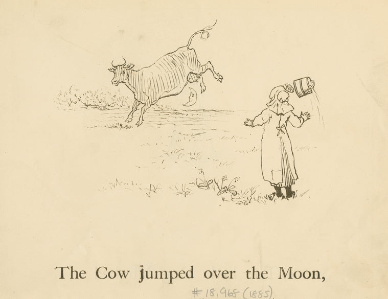 The cow jumped over the moon.