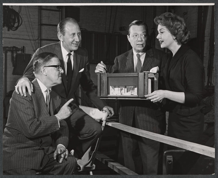 The gazebo [1958], rehearsal.