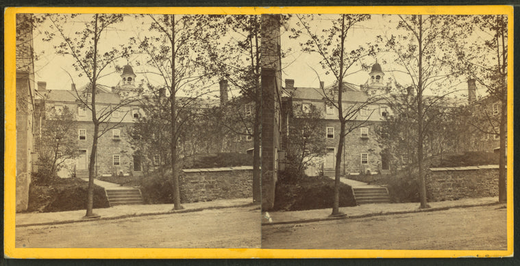 First seminary. [Bethlehem, Pa.]