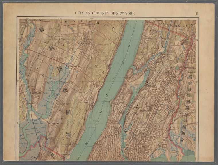 Double Page Plate No. 2: City and County of New York