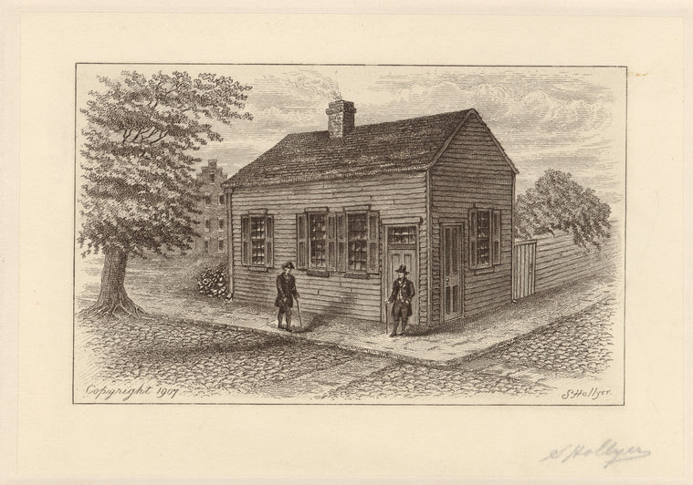First watch house in New York, 1700