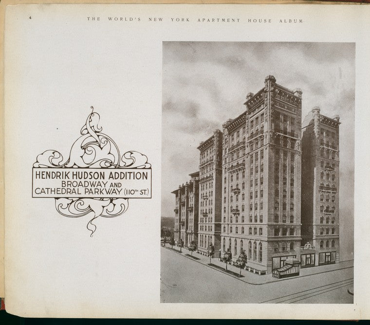 Hendrik Hudson Addition, Broadway and Cathedral Parkway (110 Street).