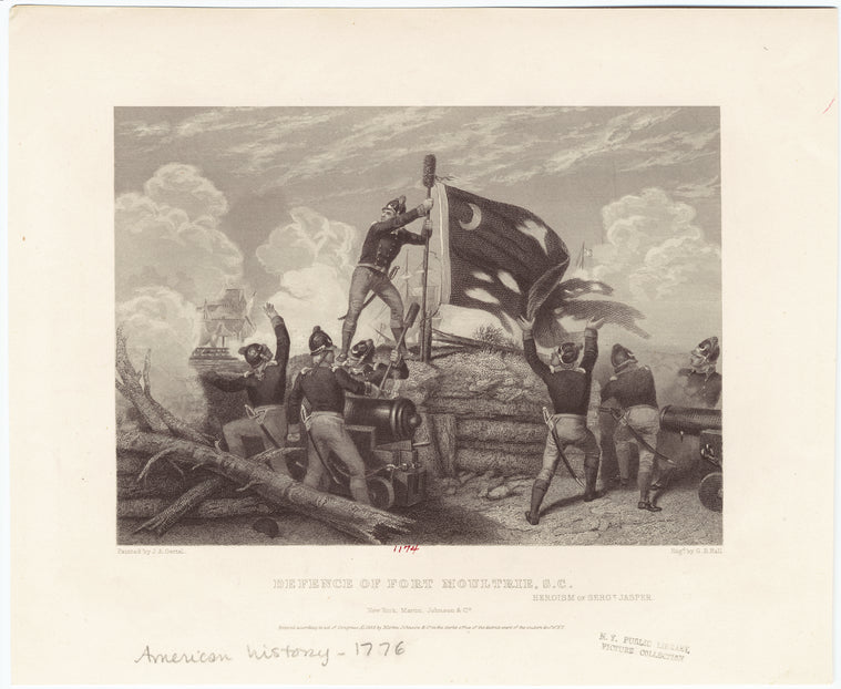 Defence of Fort Moultrie, S.C