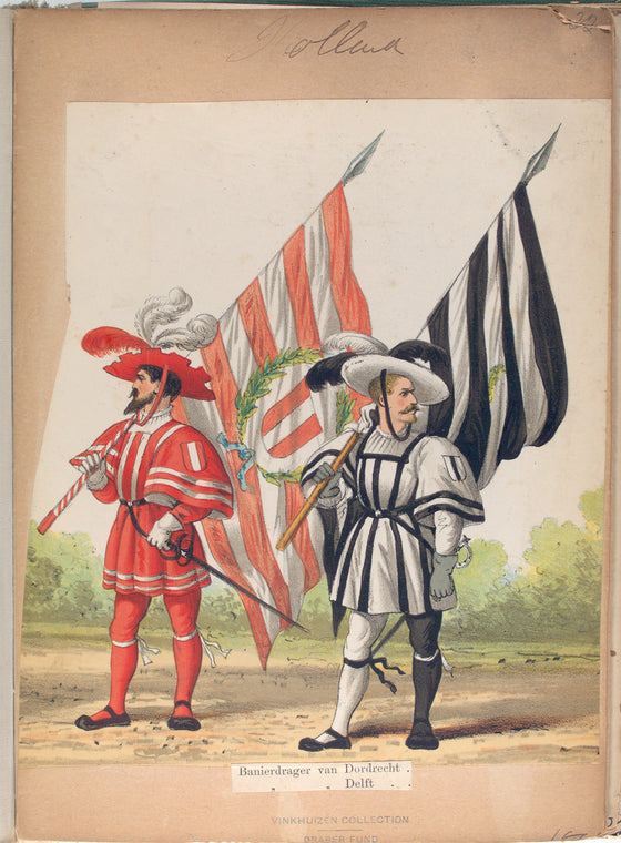 Holland, Banierdrager van Dordrecht, Banierdrager van Delft