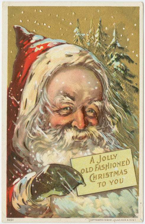 A jolly old fashioned Christmas to you.
