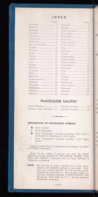 Travelguide 1947