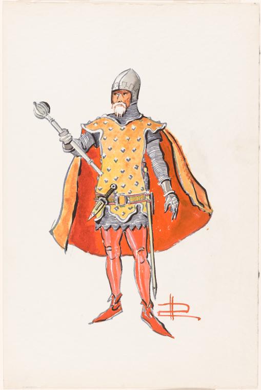 Dalibor : Costume: [Leader of Royal Procession]