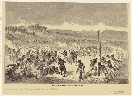 Ball playing among the Choctaw Indians