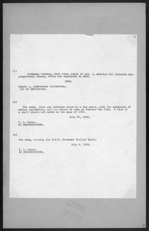 Brooklyn: Rockaway Parkway - Avenue J