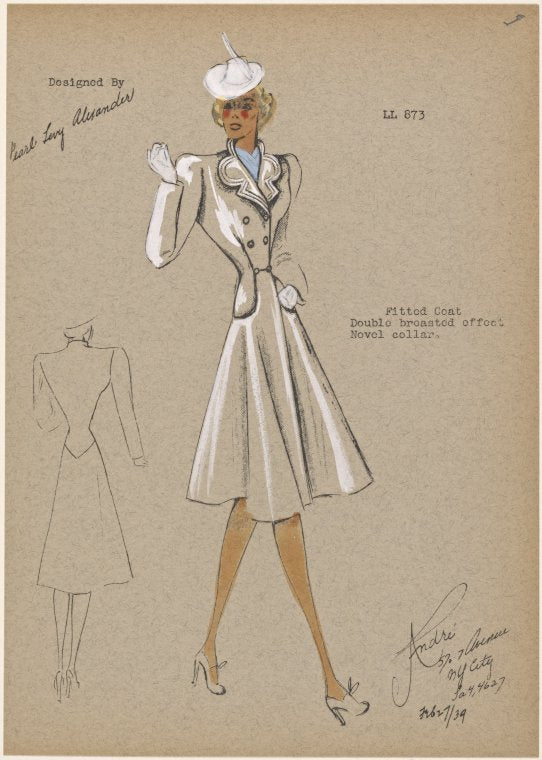 Fitted Coat.
