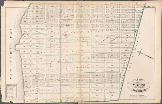 Plate 18: Bounded by 40th Street, Eighth Avenue, 48th Street, Seventh Street (New Utrecht), Seventh Avenue, 59th Street and (New York Bay) First Avenue
