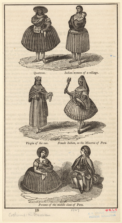 Peruvian women and men