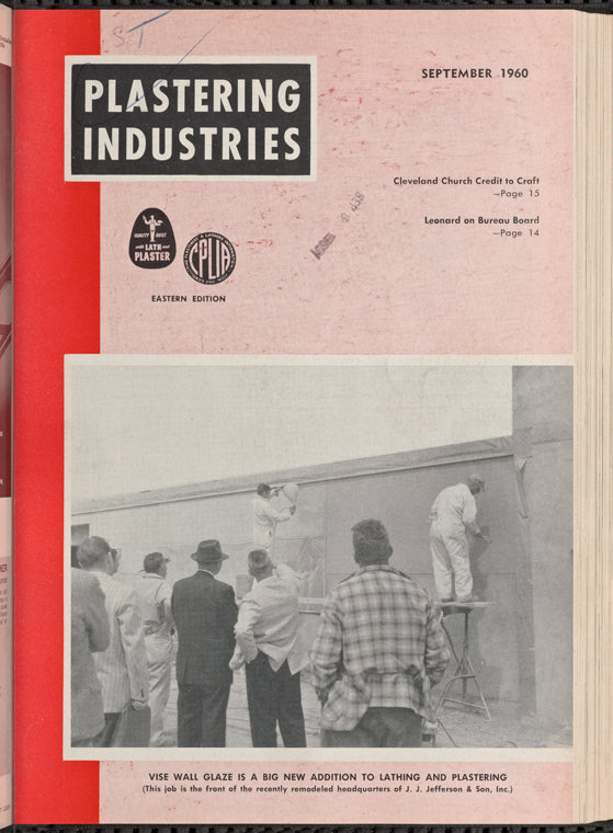 Plastering industries