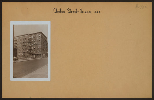 Manhattan: Clinton Street - Cherry Street