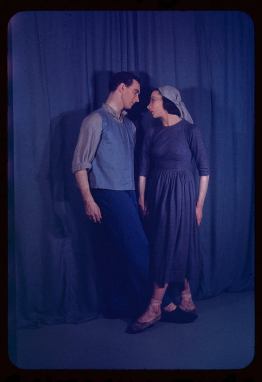 Nora Kaye and Antony Tudor in "Dark Elegies"