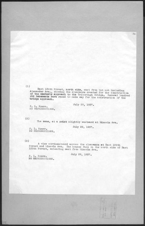 Bronx: 134th Street (East) - Alexander Avenue
