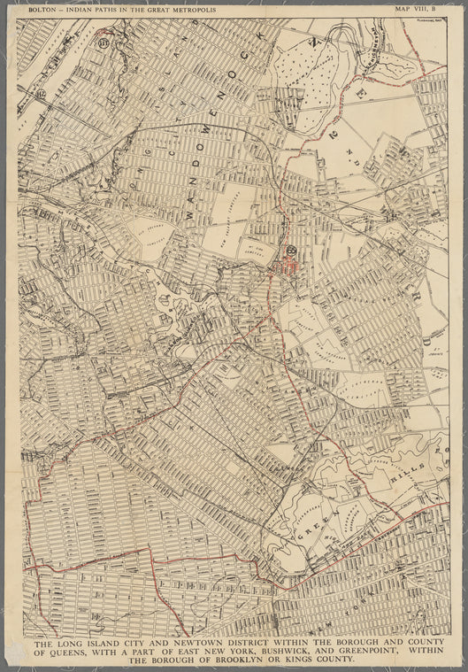 The Long Island City and Newtown district within the borough and county of Queens, with a part of East New York, Bushwick, and Greenpoint, within the borough of Brooklyn or Kings County