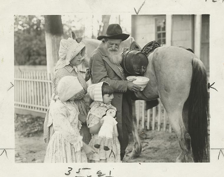 A "Quack" selling Seneca Oil.