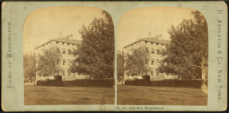 The War Department.