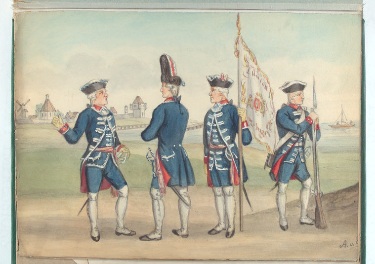 Grenadiere & Füseliere. 1748
