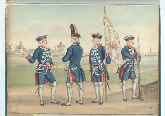 Grenadiere & Füseliere. 1748